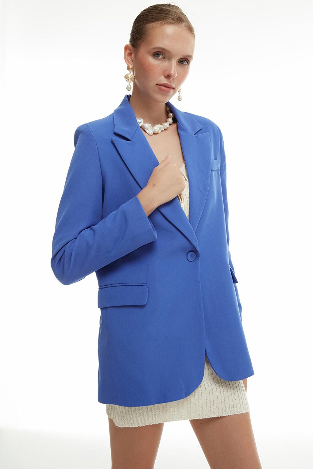 Blazer Jacket Dark Blue