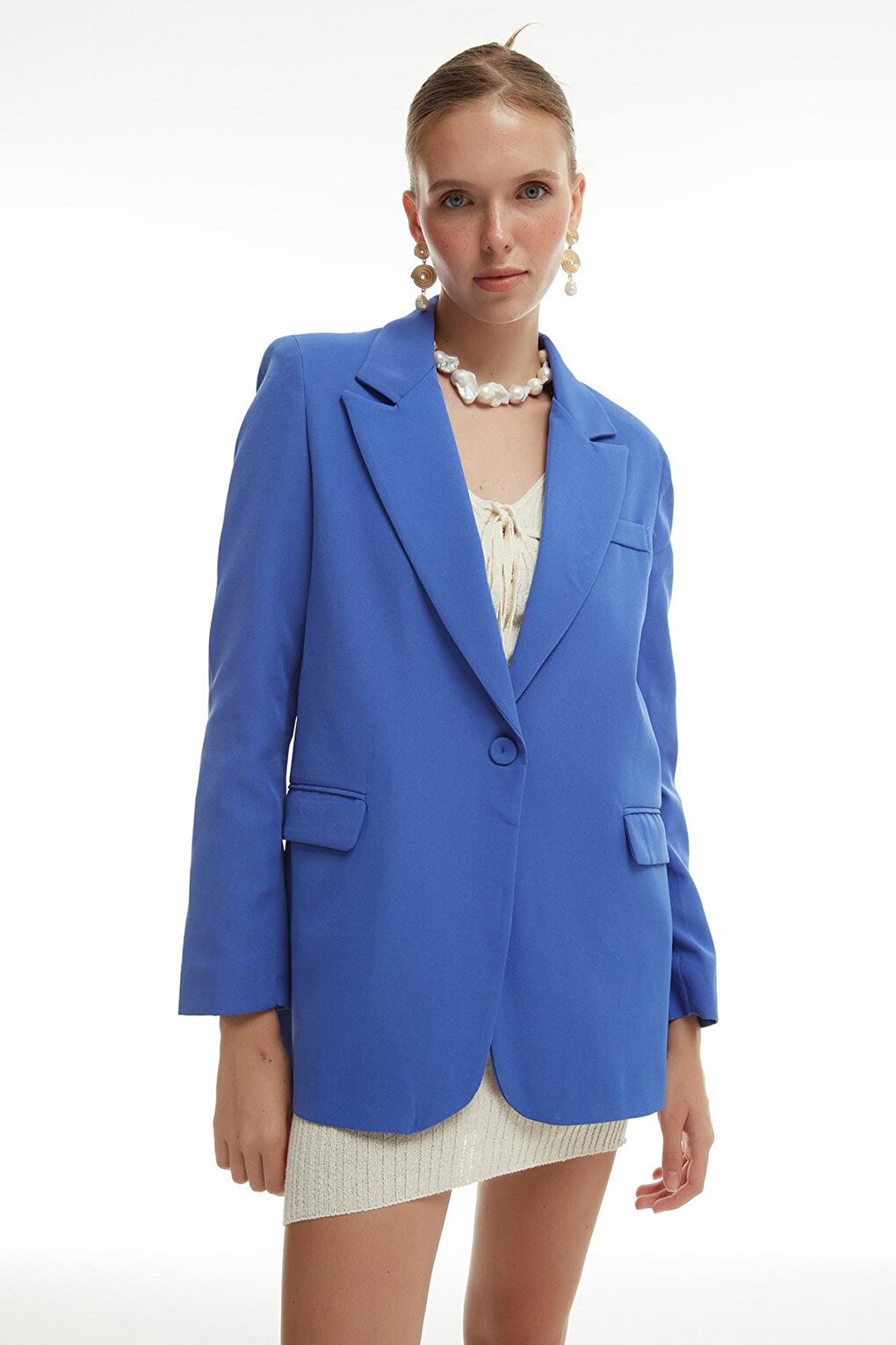 Blazer Jacket Dark Blue