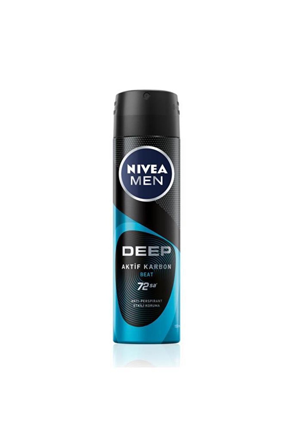 Men's Spray Deodorant Deep Beat 150 ml, 72 Hours Anti-Perspirant Protection