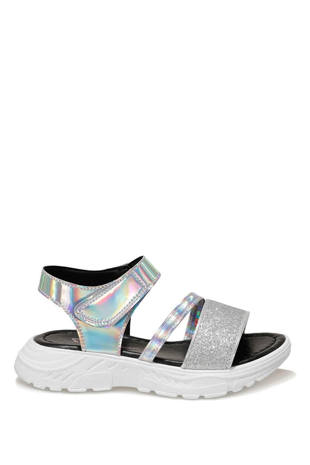 YASI 1FX Silver Girls' Sandals