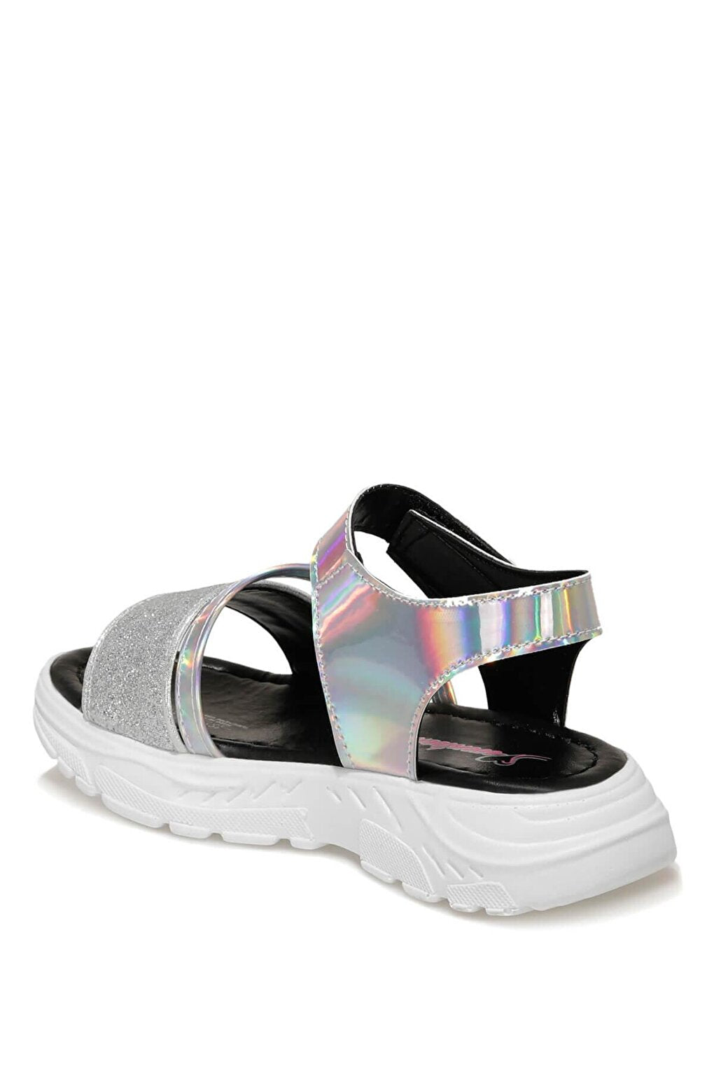 YASI 1FX Silver Girls' Sandals