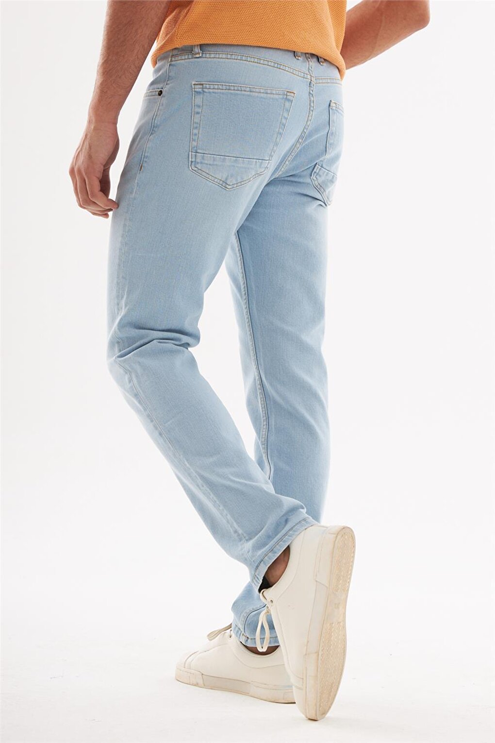 Men's Regular Fit Jean Trousers Light Blue