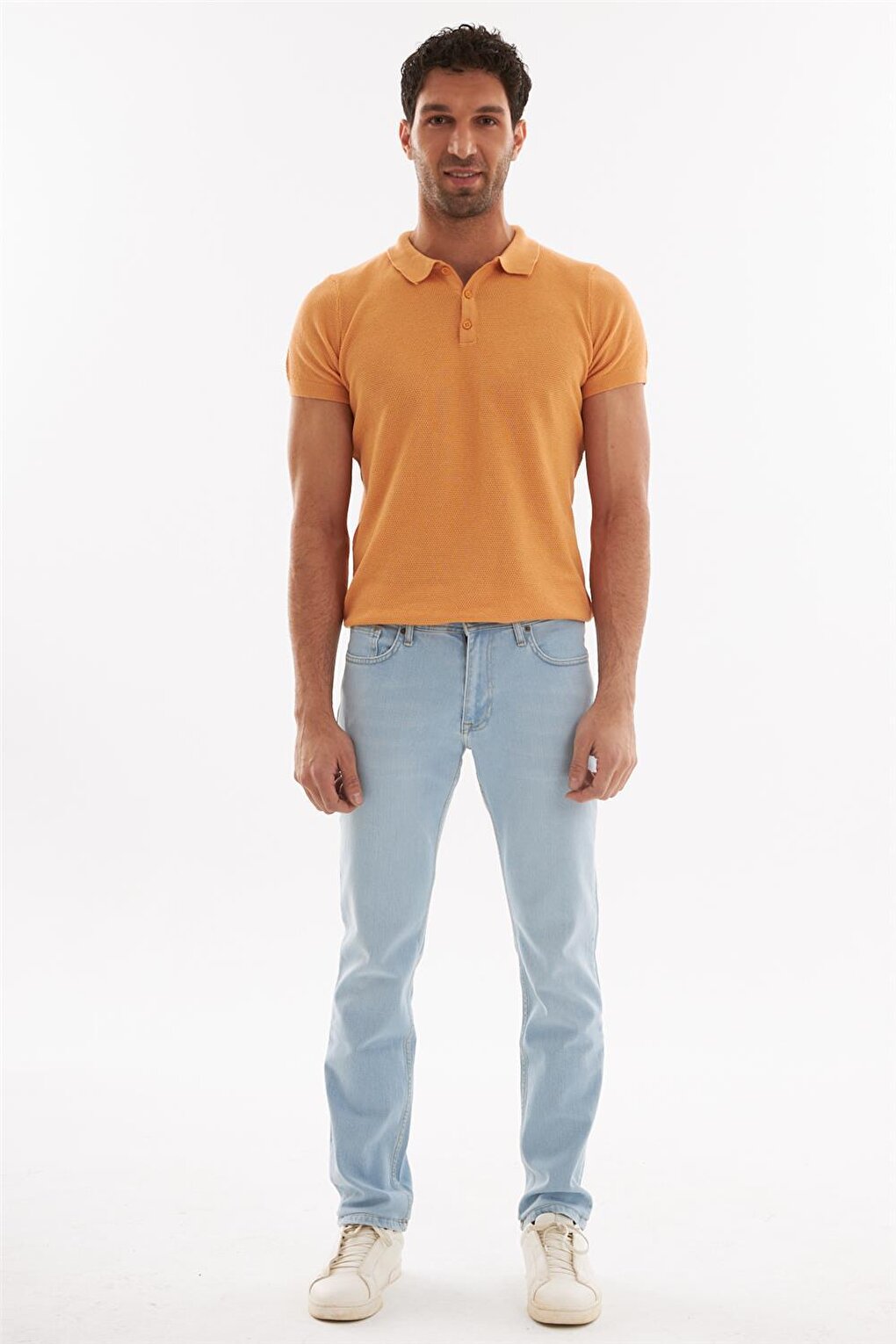 Men's Regular Fit Jean Trousers Light Blue