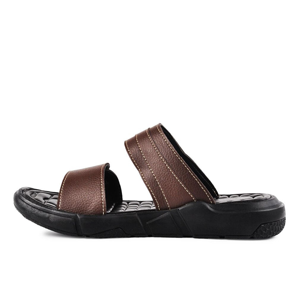 ESM617 Brown Men's Slippers