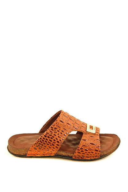 49113-G healthy Men's Slippers Brown