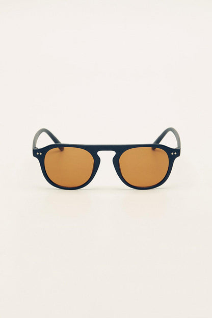 Round Framed Sunglasses