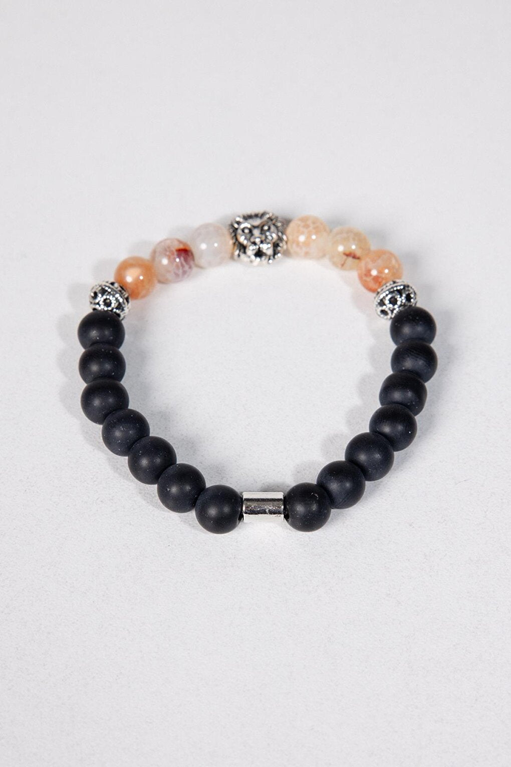 Natural Stone Black UniSex Bracelet