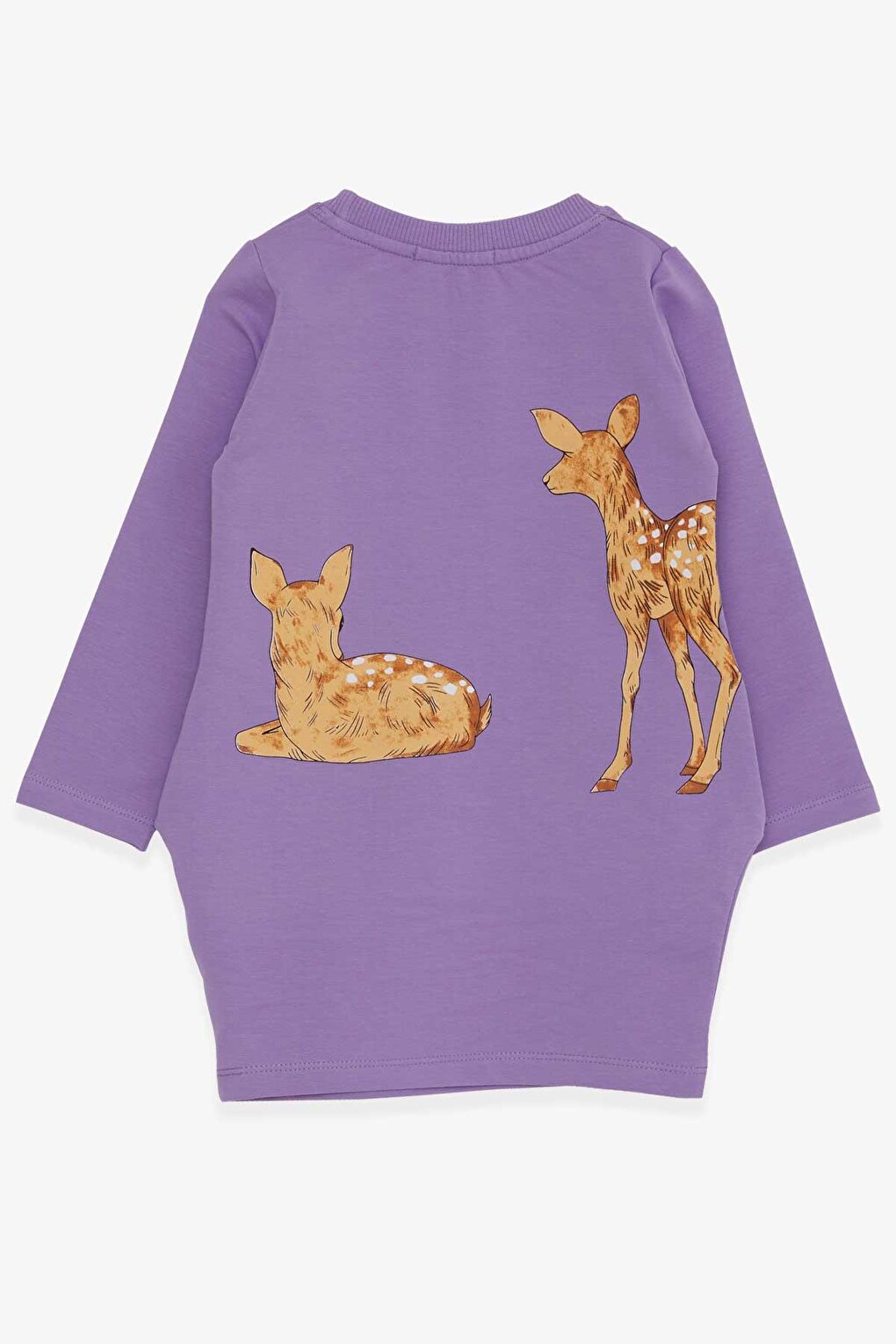 Girl's Tunic Gazelle Printed Lilac (1.5-5 Years)