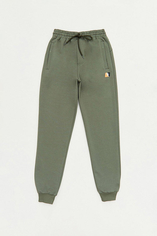 Printed Elastic Waist Jogger Boys Sweatpants