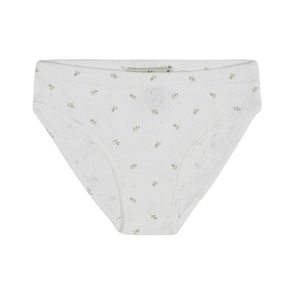 Jacquard Mini Floral Panties Two Pack