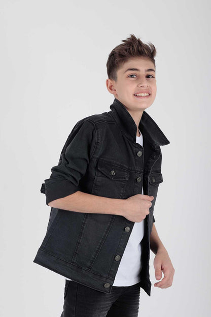 Boy's Jean Jacket Casual Fashionable Ak22152023