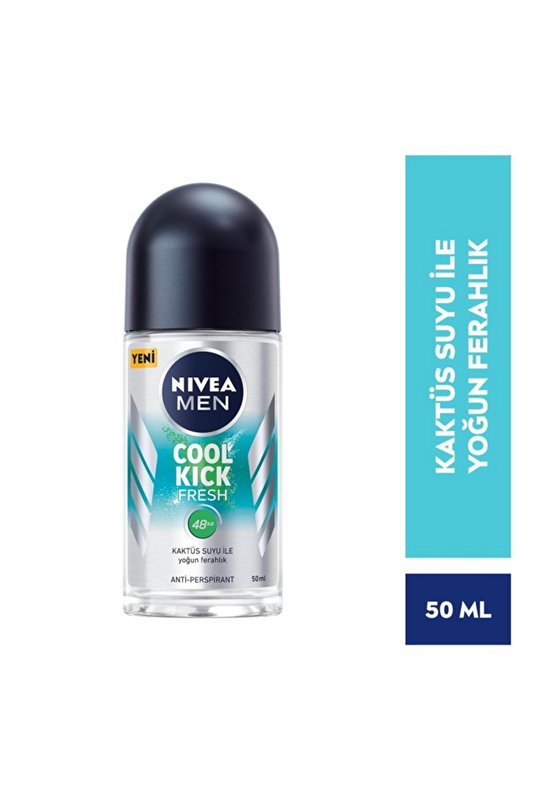 Men's Roll On Deodorant Cool Kick Fresh 48 Hours Anti-Perspirant Protection 50 ml