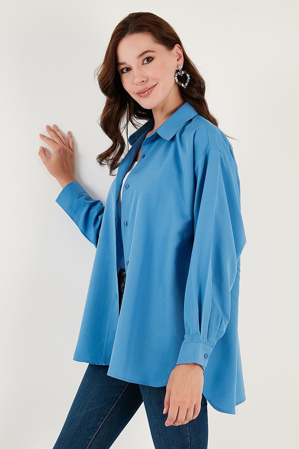 Cotton Oversize Woven Shirt 6234760