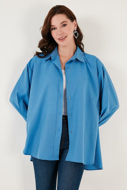 Cotton Oversize Woven Shirt 6234760