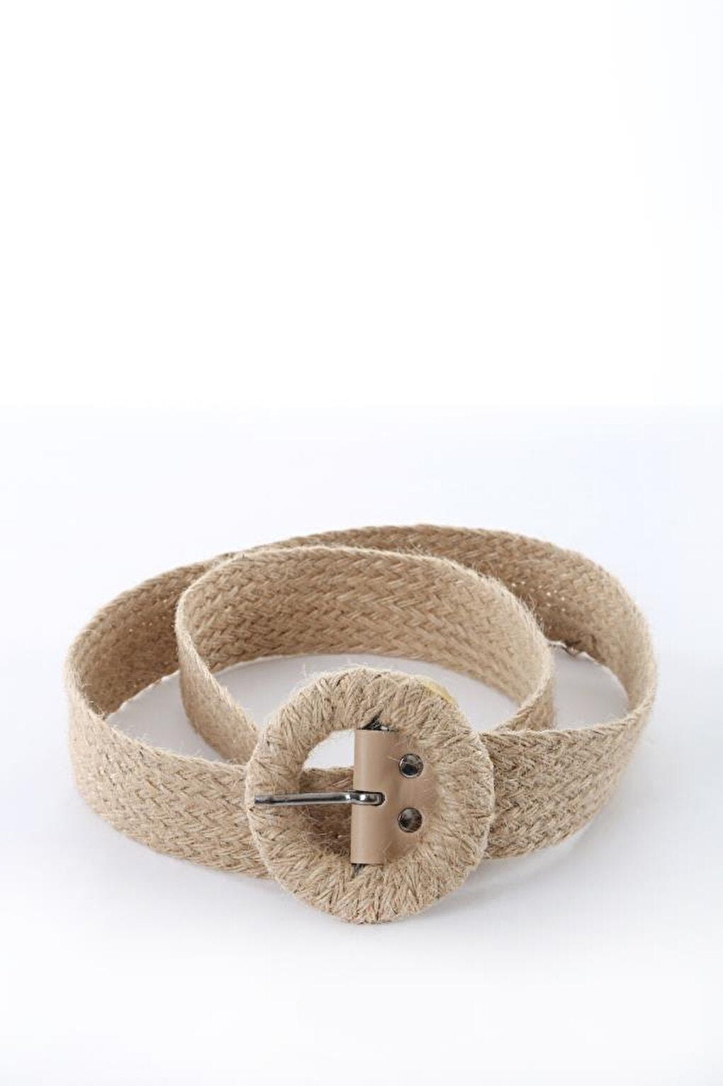 01026 Wicker Belt - Beige