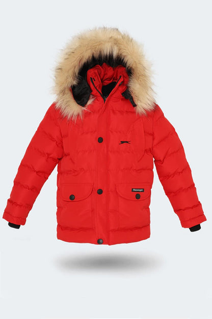 NAPOLI I Unisex Kids Coat &amp; Coat Red