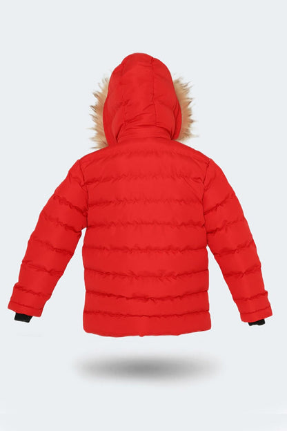 NAPOLI I Unisex Kids Coat &amp; Coat Red