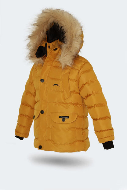 NAPOLI I Unisex Kids Coat &amp; Coat Yellow