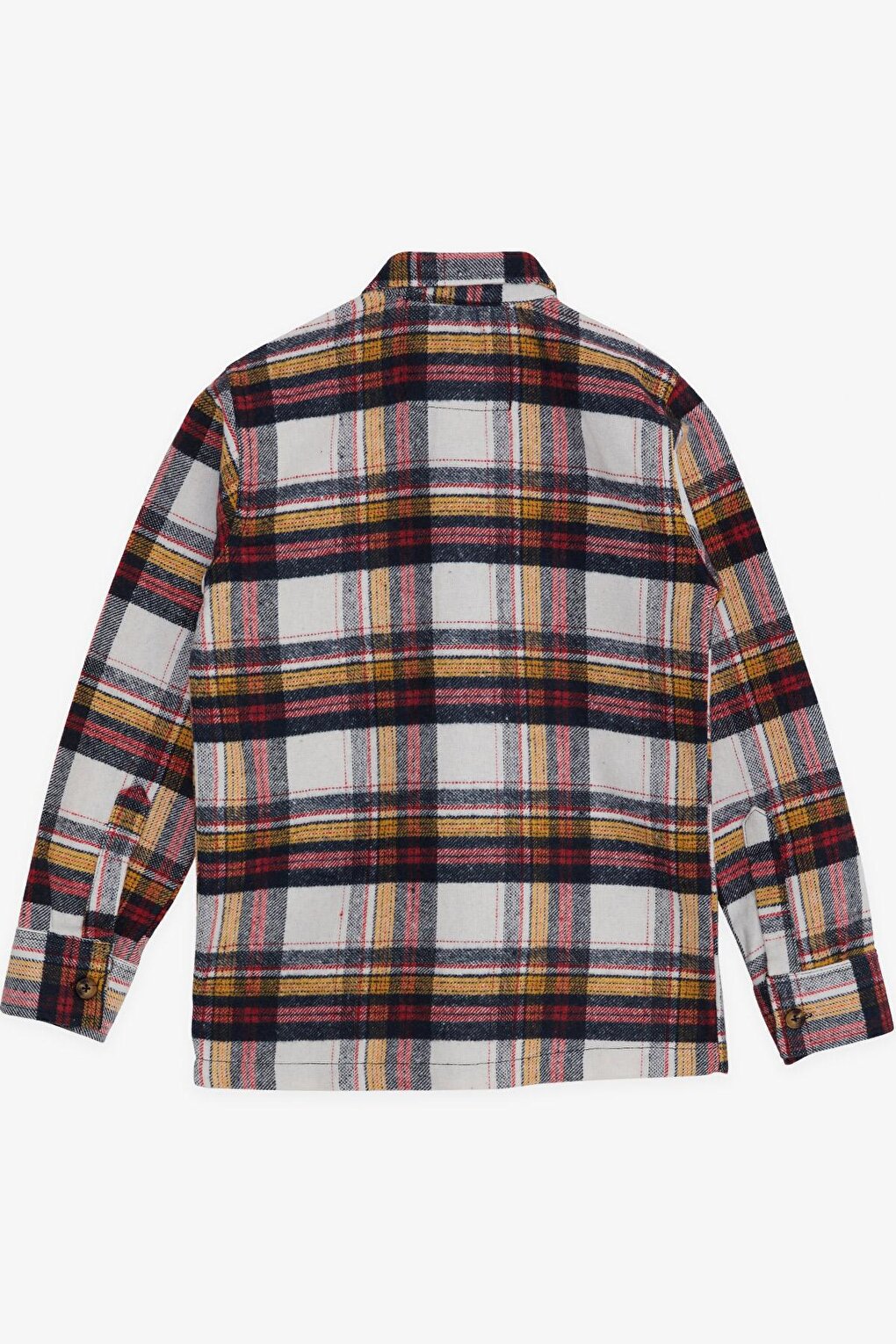 Boy's Lumberjack Shirt Plaid Patterned Mixed Color (Ages 8-14)