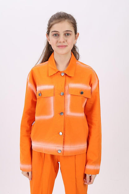 Girl's Gabardine Jacket Lx197