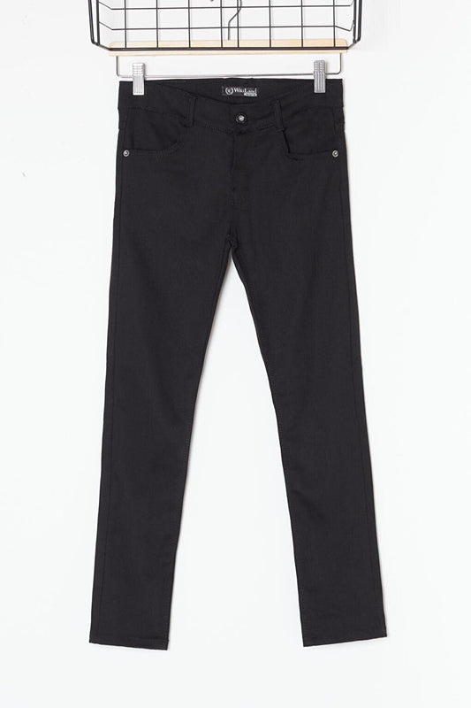 Basic Adjustable Waist Boy Trousers 14581