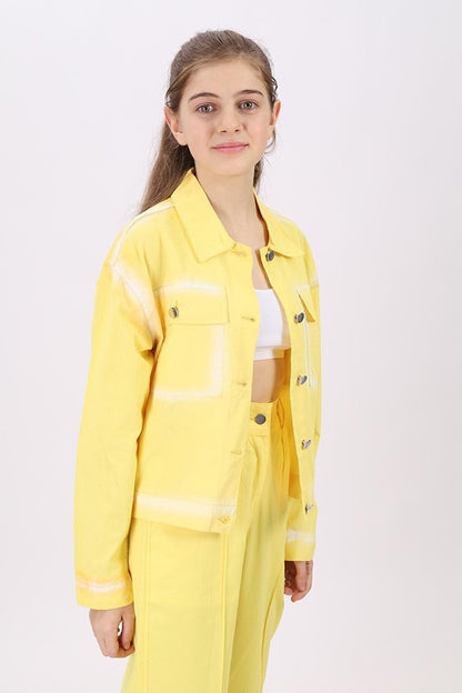 Girl's Gabardine Jacket Lx197