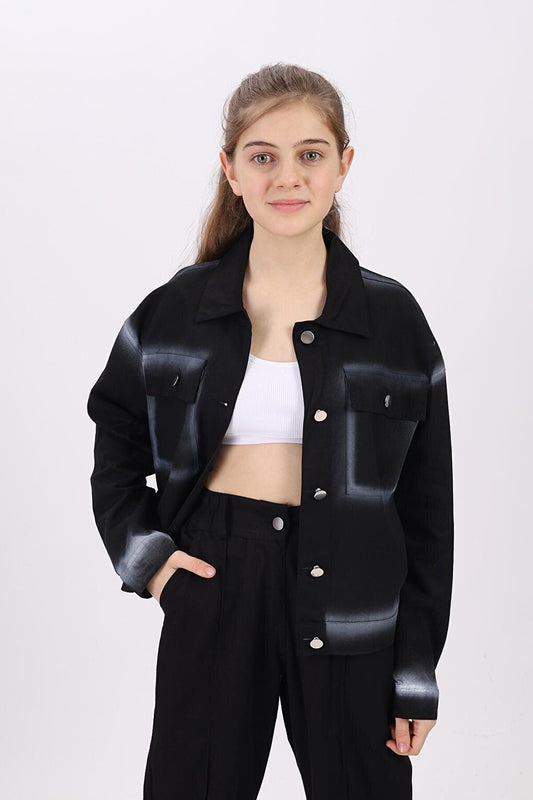 Girl's Gabardine Jacket Lx197