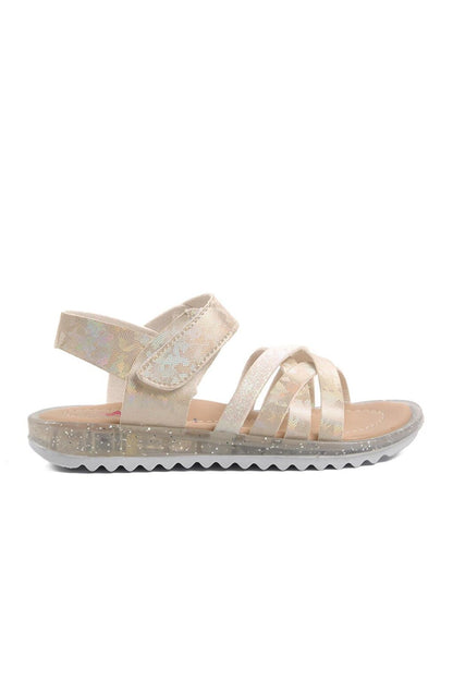 Arz 9000-P Pearl Glitter Girls' Sandals