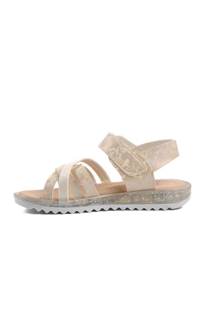 Arz 9000-P Pearl Glitter Girls' Sandals