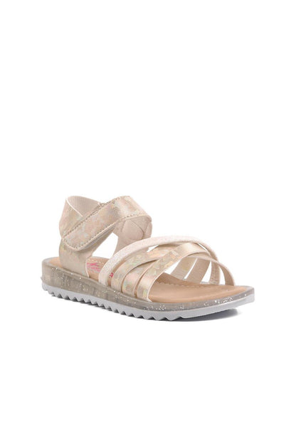 Arz 9000-P Pearl Glitter Girls' Sandals