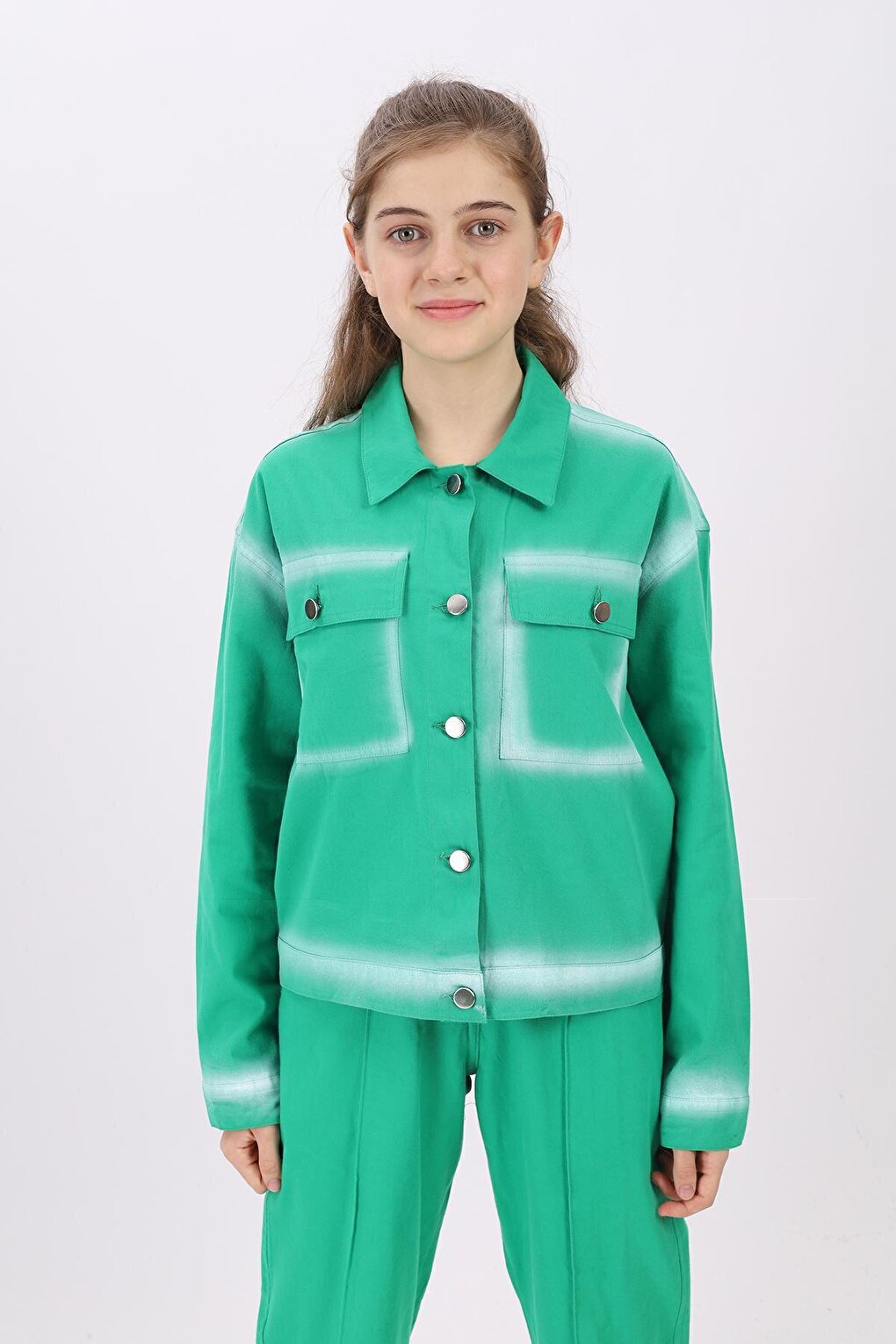 Girl's Gabardine Jacket Lx197