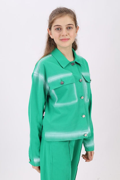 Girl's Gabardine Jacket Lx197