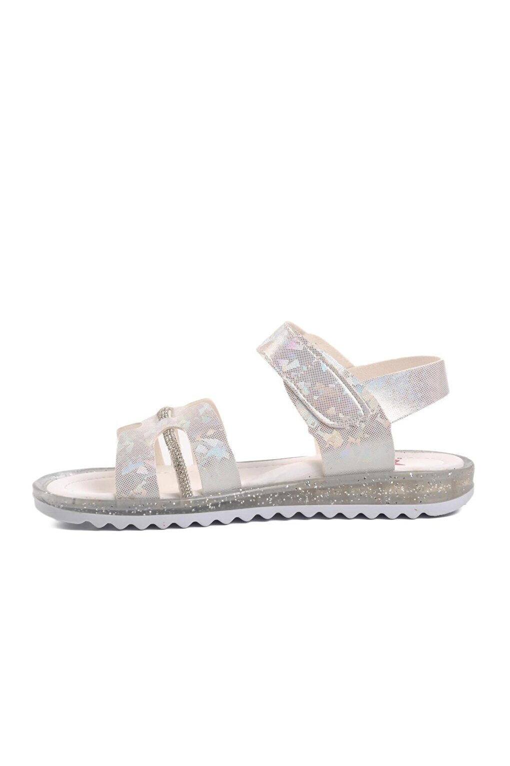 Arz 1000-F White Glitter Girls Sandals