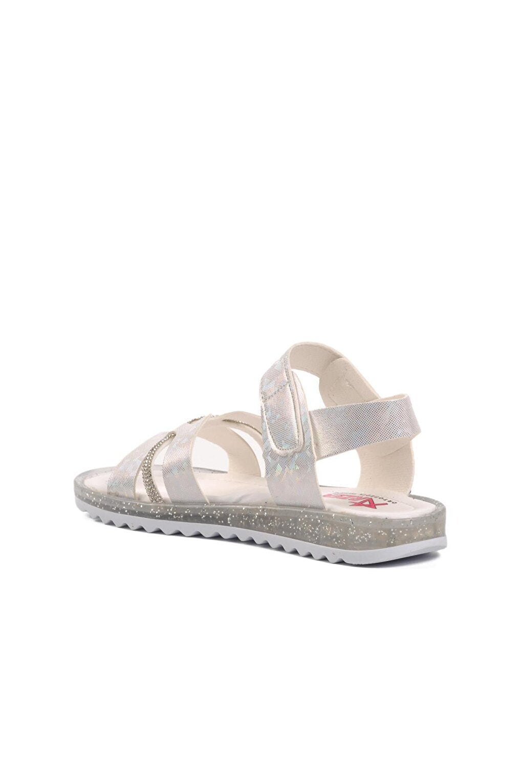 Arz 1000-F White Glitter Girls Sandals