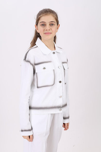 Girl's Gabardine Jacket Lx197