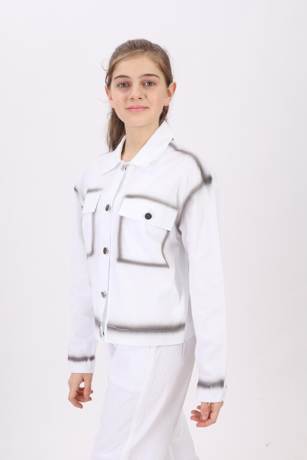 Girl's Gabardine Jacket Lx197