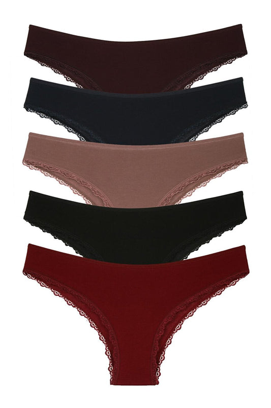 Women's Panties 5 Pack Brazillian