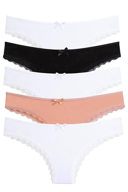 Women's Panties 5 Pack Brazillian