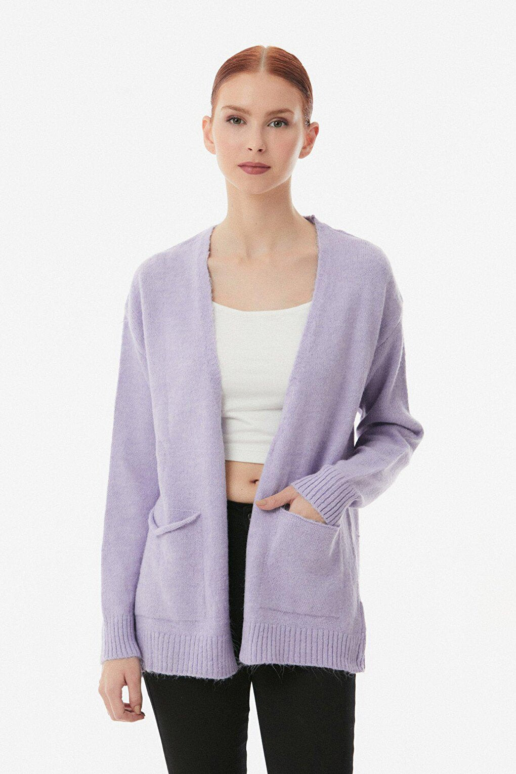 Pocket Shawl Collar Cardigan