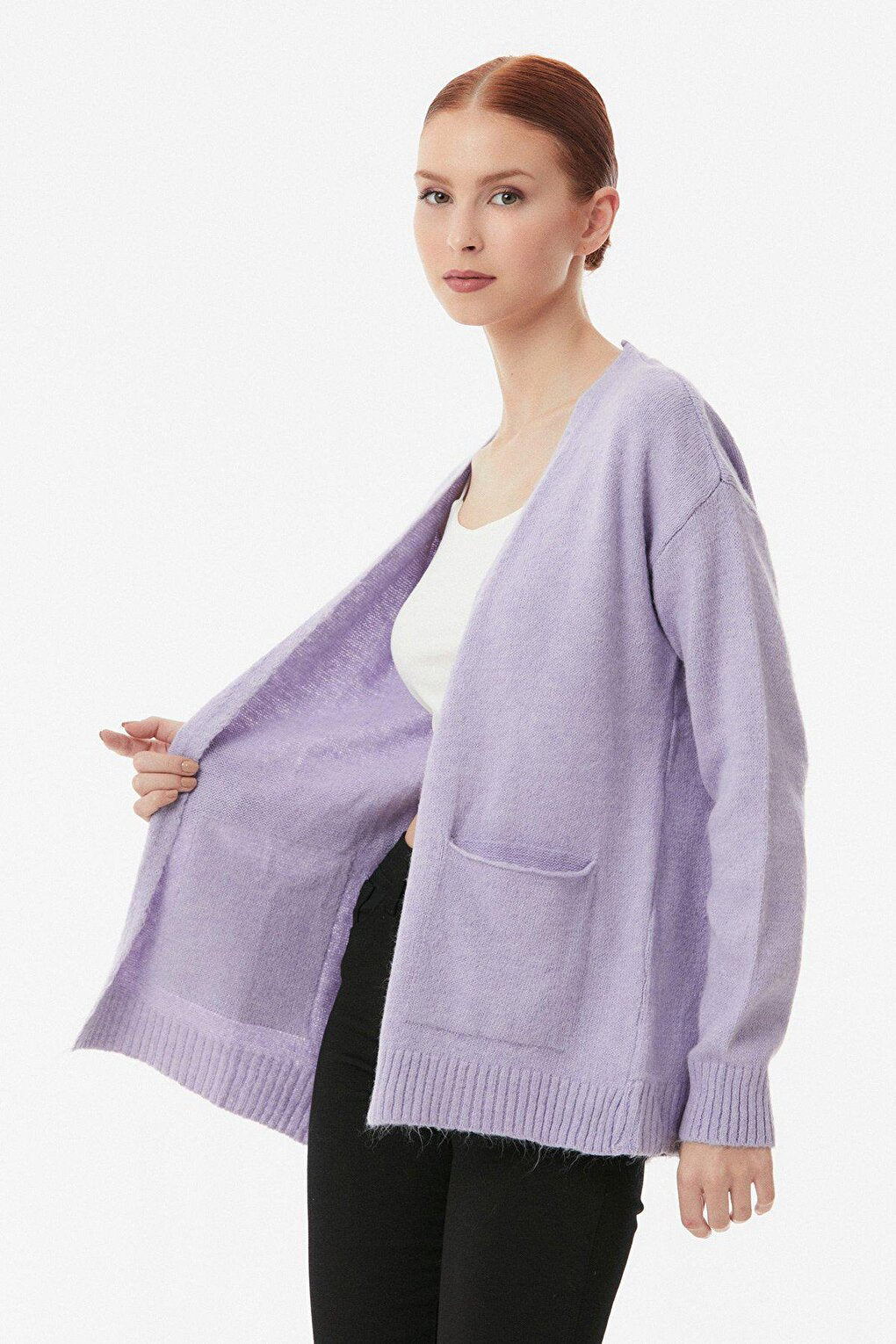 Pocket Shawl Collar Cardigan