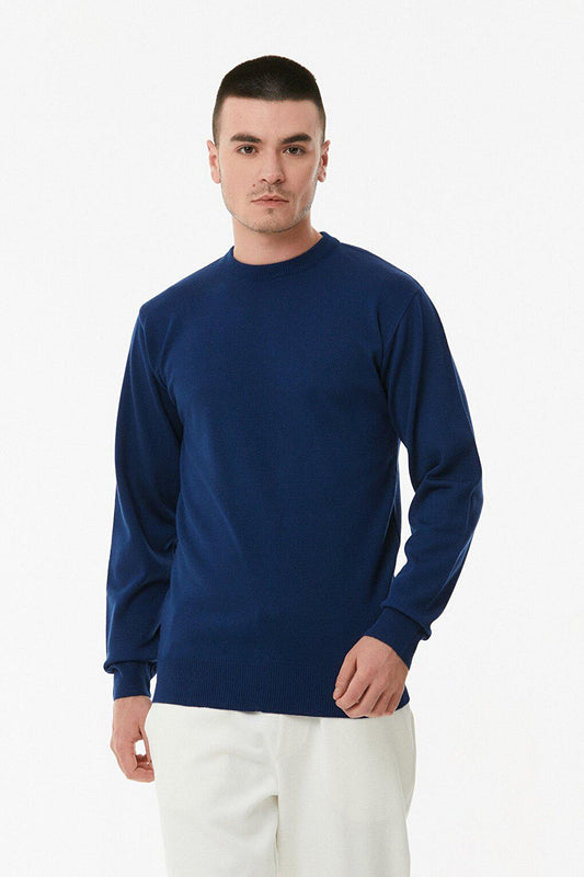 Crew Neck Knitwear Sweater