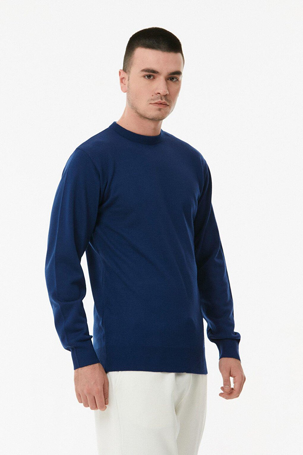 Crew Neck Knitwear Sweater