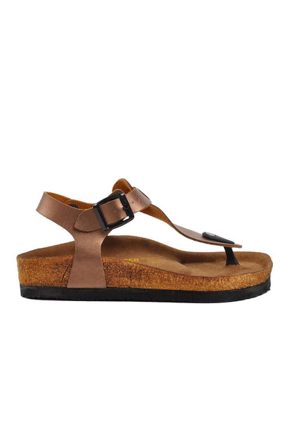 211320-F Copper Girl's Flip Flop Sandals