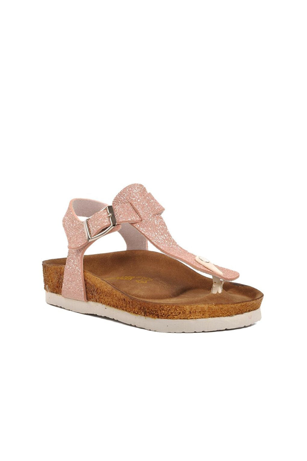 211320-F Pink Glitter Girl's Flip Flop Sandals