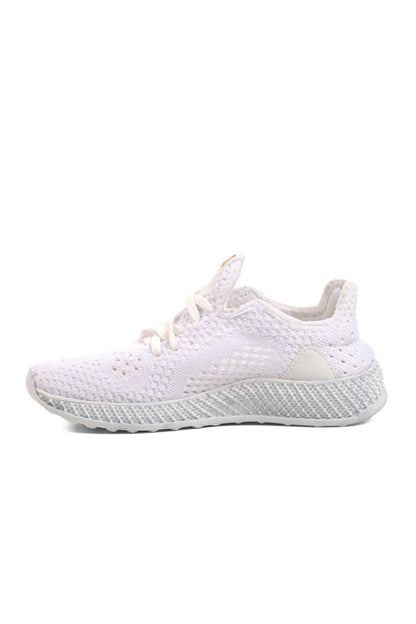 221911-F White Mesh Boy's Sneaker