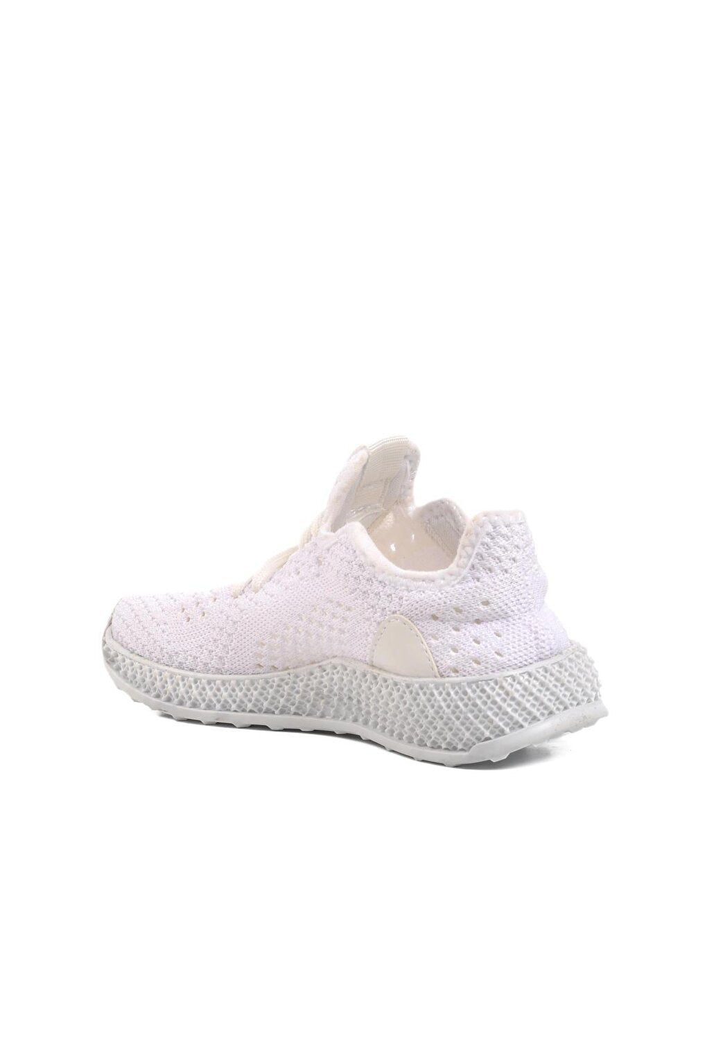 221911-F White Mesh Boy's Sneaker