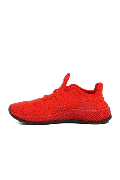 221911-F Red Mesh Boy's Sneaker