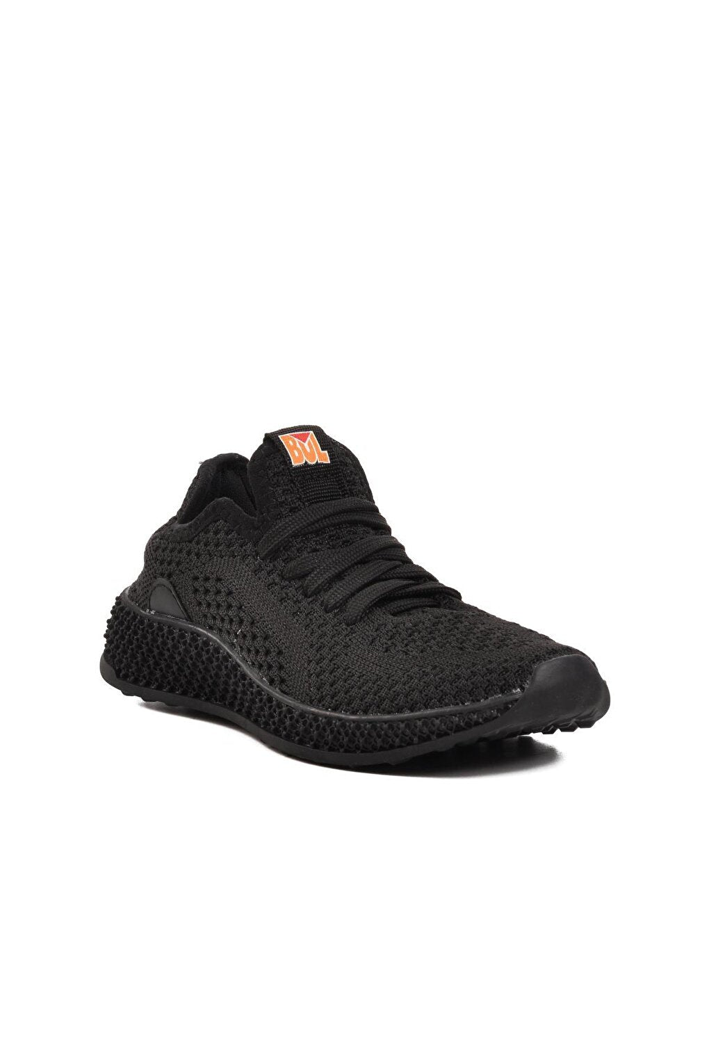 221911-F Black Mesh Boy's Sneaker