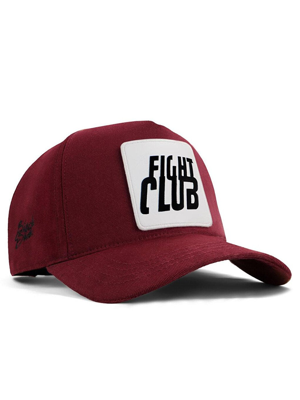 V1 Baseball Fight Club - Unisex Claret Red Hat (Cap) with 10 Code Logo