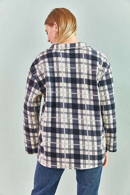 Women's Plaid Patterned Lumberjack Shirt